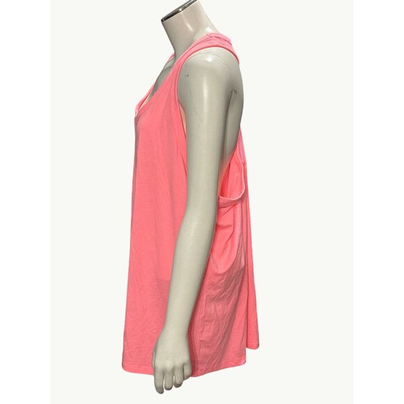 Athletic Works Mystic Coral  Racerback Tank Top Size XXX Large - Picture 2 of 6